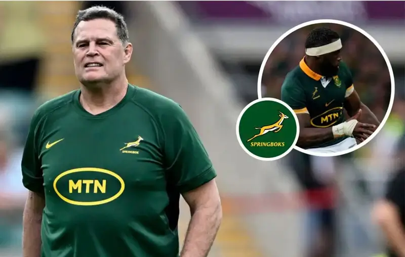 Springboks: Расси Эрасмус делает сенсационные изменения в составе с расстановкой 7-1 и оставляет Сию Колиси на скамейке