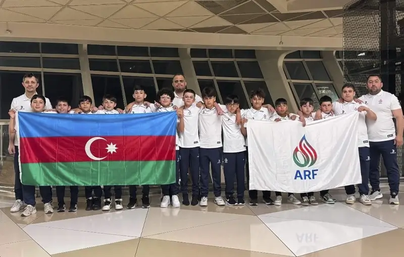 Первый успех азербайджанских регбистов (U12) на международной арене