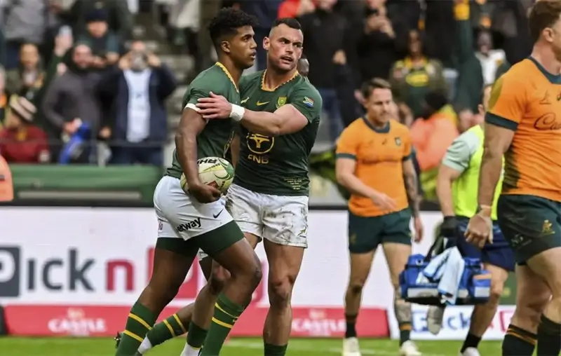 Springboks берут реванш у Wallabies в Кейптауне и возвращают надежды на Rugby Championship