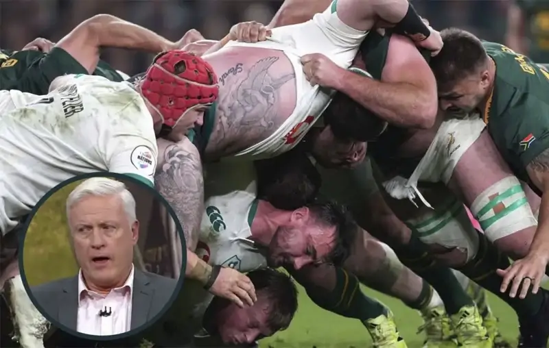 Доминирование схватки Springboks в матче против Ирландии и резкие высказывания эксперта Мэтта Уильямса.