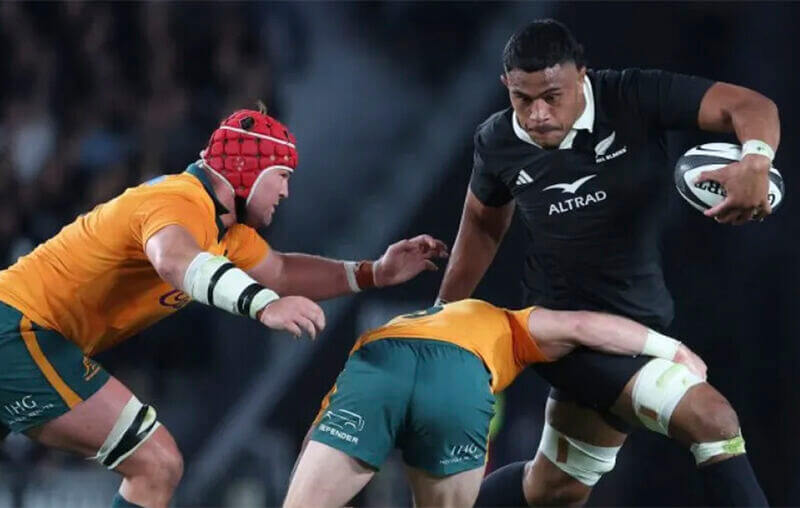 All Blacks набирают 50 очков в уверенной победе в Bledisloe Cup на Eden Park